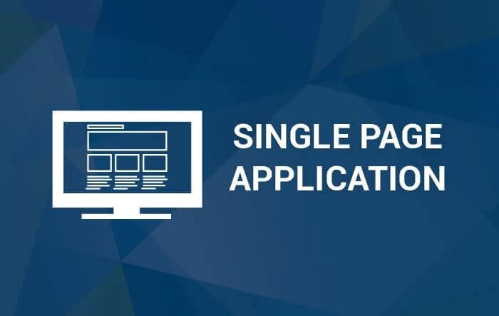 single page application