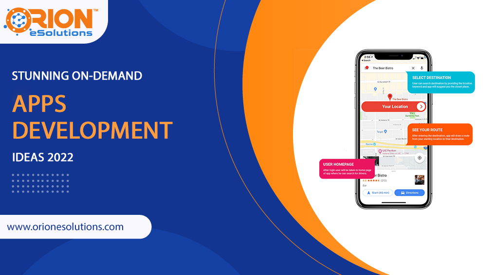 STUNNING ON-DEMAND APPS DEVELOPMENT IDEAS